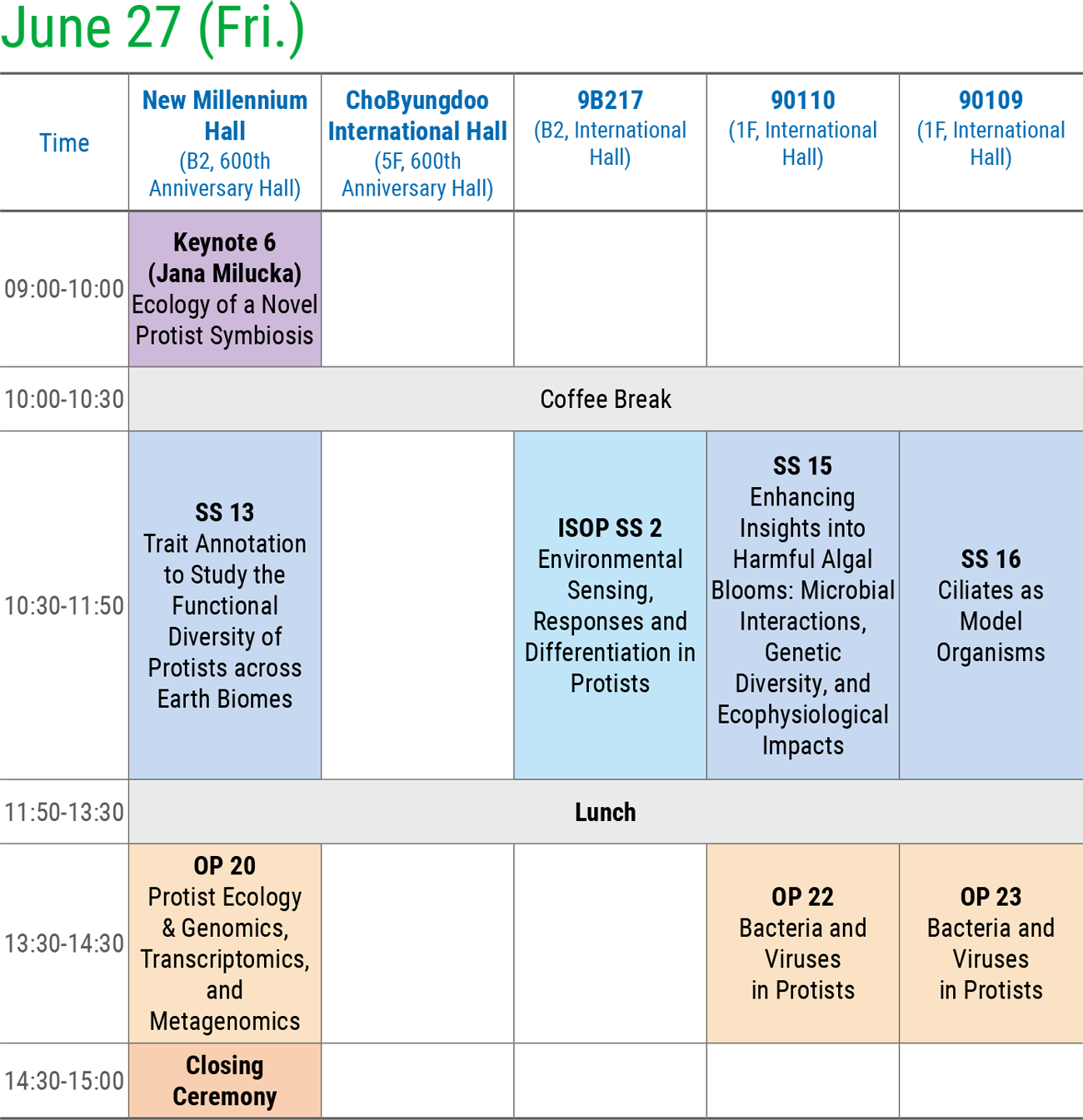 June 27 (Fri.)